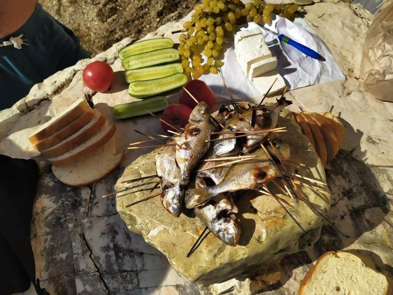 Hotel Nebo Ksamil Bagian luar foto