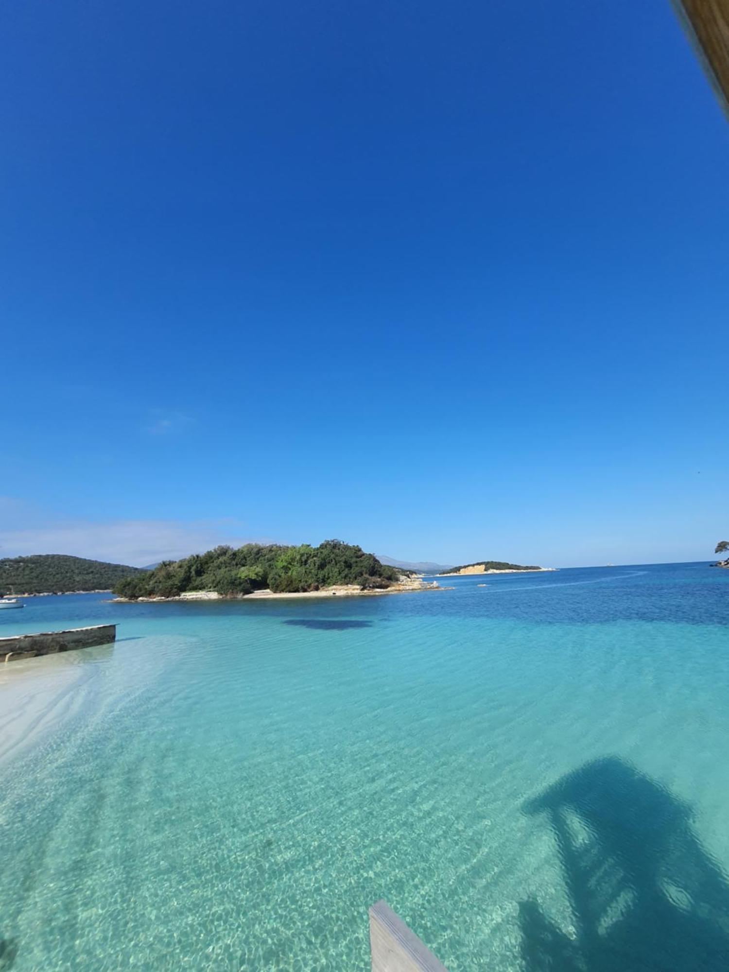 Hotel Nebo Ksamil Bagian luar foto